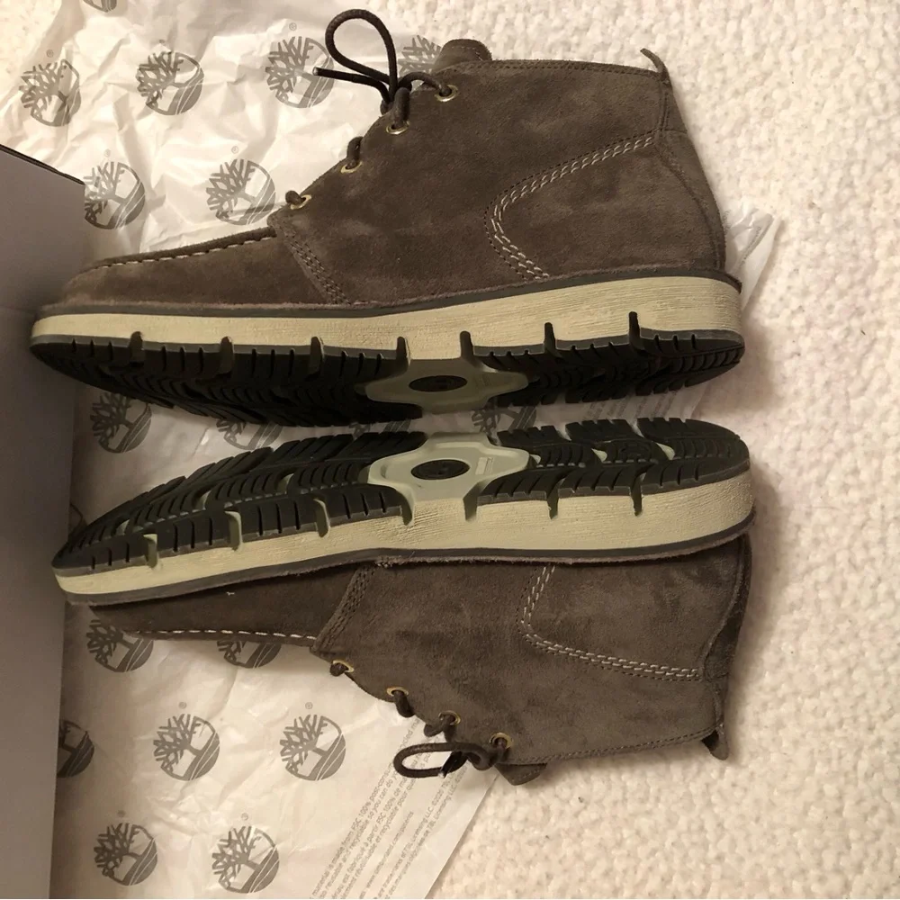 Timberland Men's Westmore Moc-toe Chukka Boots Canteen color suede , New in box